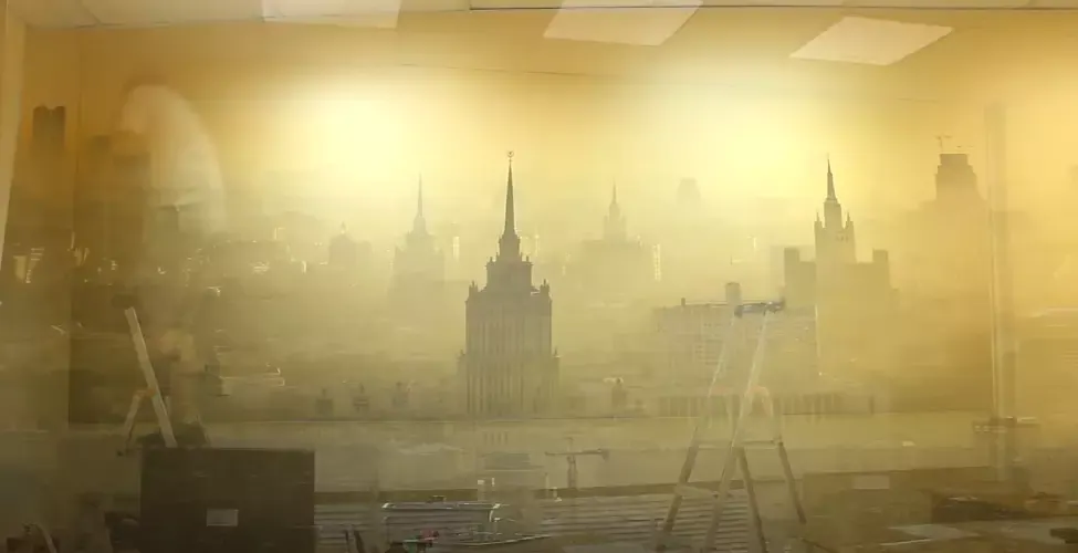 Натяжные стены с фотопечатью — Москва, Муравская, 38 к2, фото 1