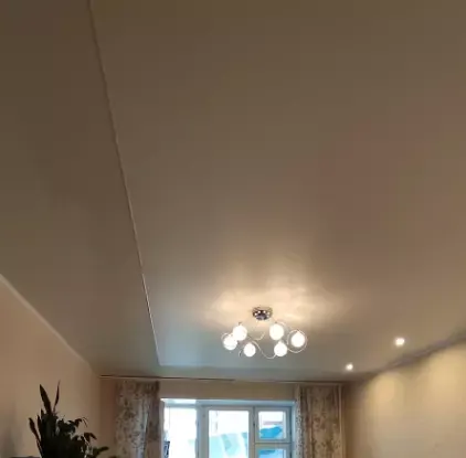 Натяжной потолок в спальню — Москва, Новокузнецкая улица, 1 ст3, фото 1